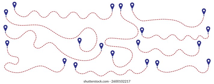 Route location icon on white background. Start and end jurney signs symbols. route icon. map pointer. location, pin, gps, roadmaps. Route location icon on white background. Start and end jurney signs 