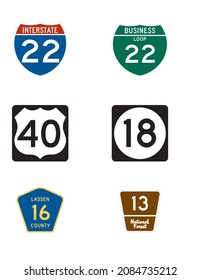 Route Signs, Guide Signs, Conventional Roads,  United States Department of Tranportation Federal Highway Administration