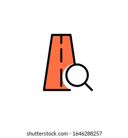 Route street search icon from search everything icon pack