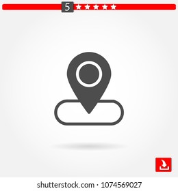 route vector icon
