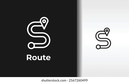 Route Vector, Icon Or Logo Sign Isolated Symbol Illustration