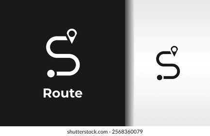 Route Vector, Icon Or Logo Sign Isolated Symbol Illustration