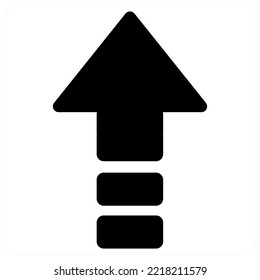 Routen- und Wegsymbol-Konzept