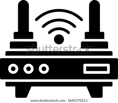 Router Creative New Icons Design Vector Design
