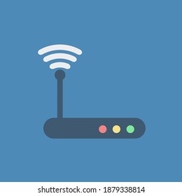 Router Flat Design Illustration
vector eps 10	

