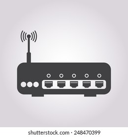 Router icon. 