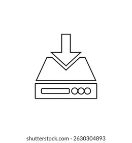 router icon , antenna icon vector