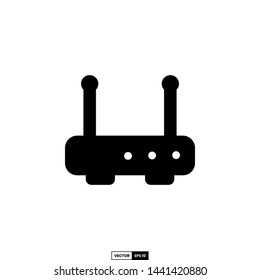 router icon, design inspiration vector template for interface and any purpose