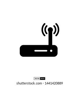 router icon, design inspiration vector template for interface and any purpose
