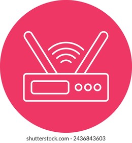 Router Icon Design For Personal And Commercial Use
