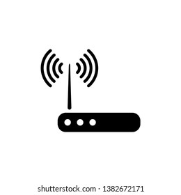 router icon design template vector