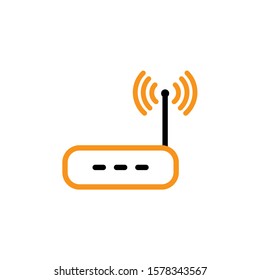 router icon design template vector