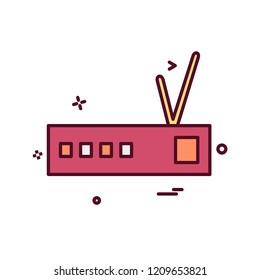 Router icon design vector