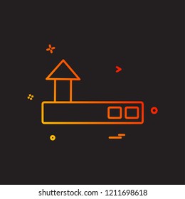 Router icon design vector