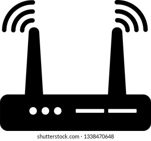 Router icon , electronic