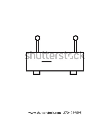 router icon illustration element design