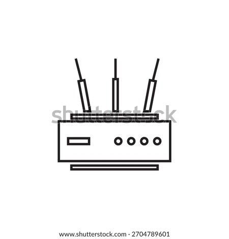 router icon illustration element design