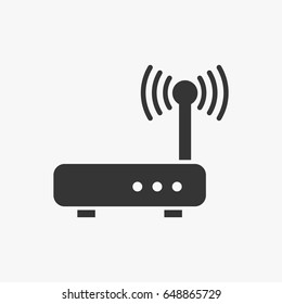 Router  icon illustration isolated sign symbol