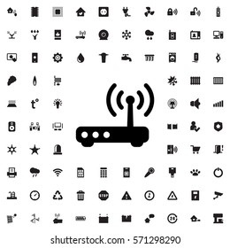 router icon illustration isolated vector sign symbol