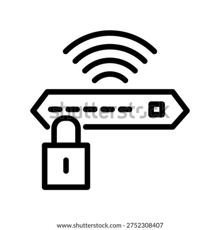 Router icon illustration vector design template