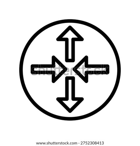 Router icon illustration vector design template