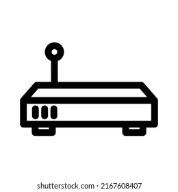 router icon or logo isolated sign symbol vector illustration - high quality black style vector icons
