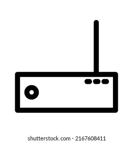 router icon or logo isolated sign symbol vector illustration - high quality black style vector icons
