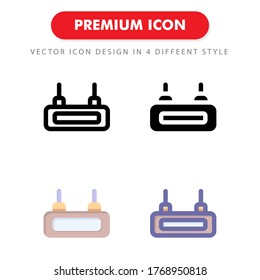 router icon pack isolated on white background. for your web site design, logo, app, UI. Vector graphics illustration and editable stroke. EPS 10.