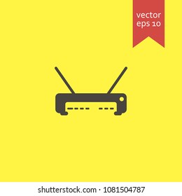 router. router icon. sign design. Vector EPS 10