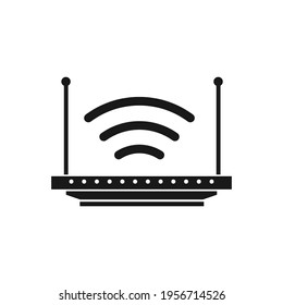 router icon stock illustration dsign