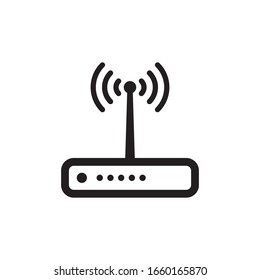 Router Icon In Trendy  Design Vector Eps 10