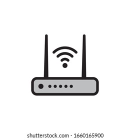 Router Icon In Trendy  Design Vector Eps 10