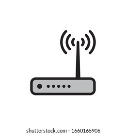Router Icon In Trendy  Design Vector Eps 10