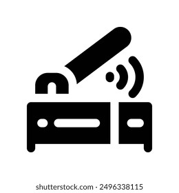 router icon. vector glyph icon for your website, mobile, presentation, and logo design.