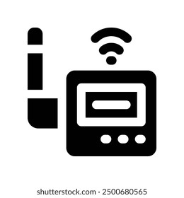 router icon. vector glyph icon for your website, mobile, presentation, and logo design.
