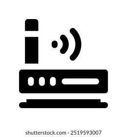 Icono de glifo de Vector para su Sitio web, móvil, presentación y diseño de logotipo.
