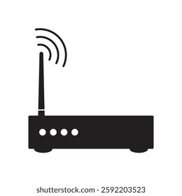 Router icon vector illustration design template