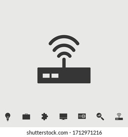 router icon vector illustration and symbol for website and graphic design
