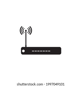 diseño de la ilustración del vector de icono del router