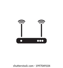 router icon vector illustration template design