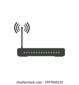 diseño de la ilustración del vector de icono del router