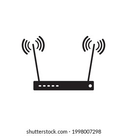 router icon vector illustration template design