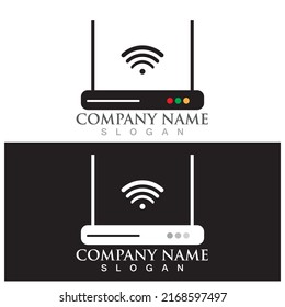 diseño de la ilustración del vector de icono del router