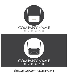 router icon vector illustration template design