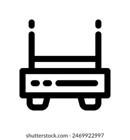 router icon. vector line icon for your website, mobile, presentation, and logo design.