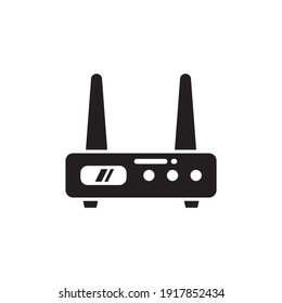 Router  icon in vector. Logotype