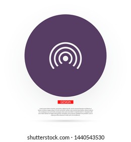 router icon vector . Lorem Ipsum Illustration design