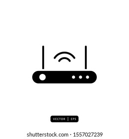 Router Icon Vector - Sign or Symbol