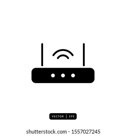 Router Icon Vector - Sign or Symbol