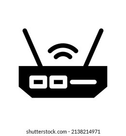 Router Icon Vector Symbol Design Illustration